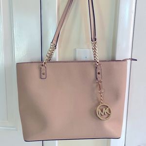 SOLD. NEW Michael Kors Blush Pink Tote Purse